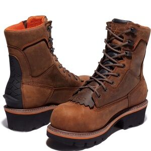 Timberland  Pro - EVERGREEN 8"  composite safety Toe / Waterproof  size 9.5 M/M